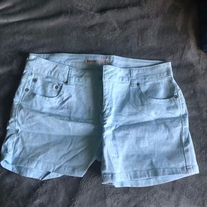 Blue shorts form blue notes